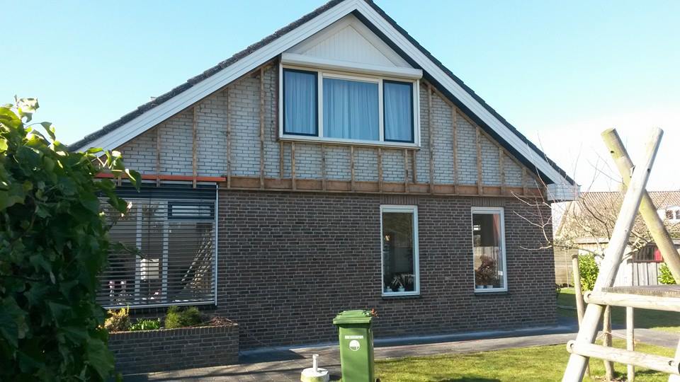 Bij-isoleren Ulbe Hiemstrastrjitte Witmarsum 11 maart