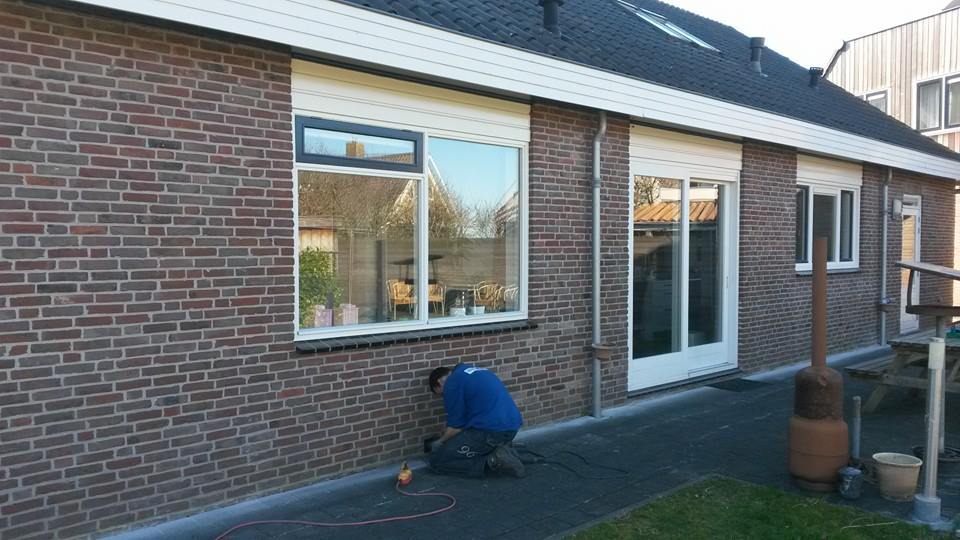 Bij-isoleren Ulbe Hiemstrastrjitte Witmarsum 11 maart1